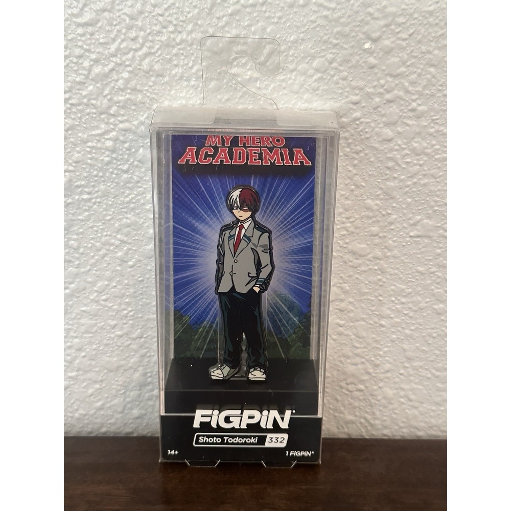 FiGPiN My Hero Academia Shoto Todoroki #332 School Uniform Brand New Enamel Pin
